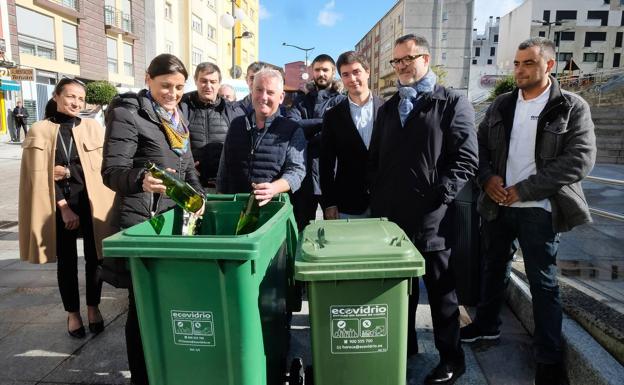 Santander refuerza la recogida puerta a puerta de vidrio en la hostelería