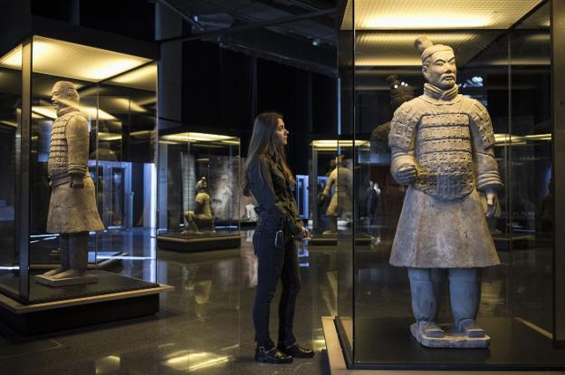 La guardia cántabra de los guerreros de Xian