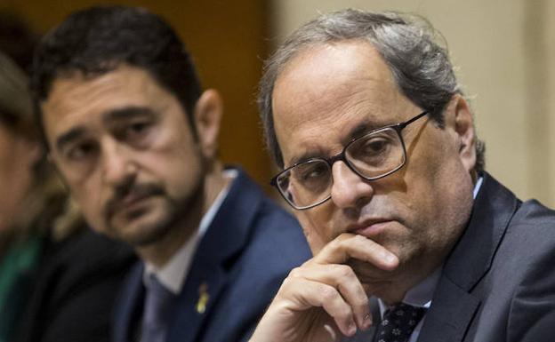 El Govern en pleno presiona a los jueces del Tribunal Superior de Cataluña