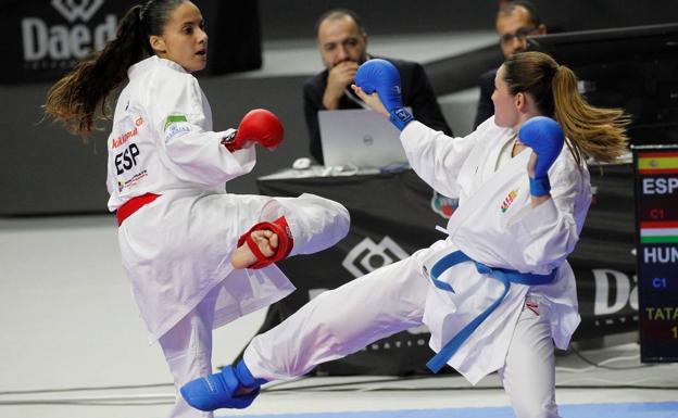 Carlota Fernández, eliminada del Mundial tras perder con la bielorrusa Sharykhina