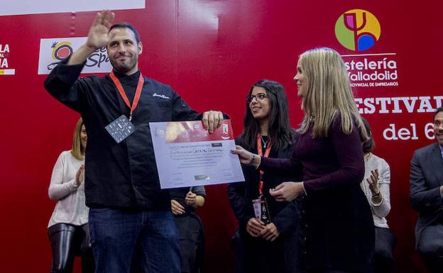 El chef cántabro Francisco Cotera, accésit al mejor concepto de tapa en el Concurso Nacional