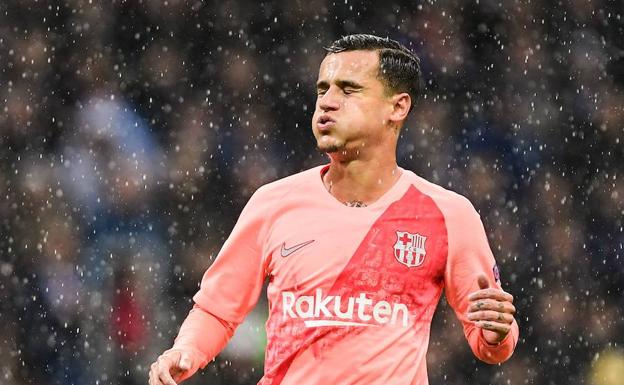 Coutinho estará dos o tres semanas de baja