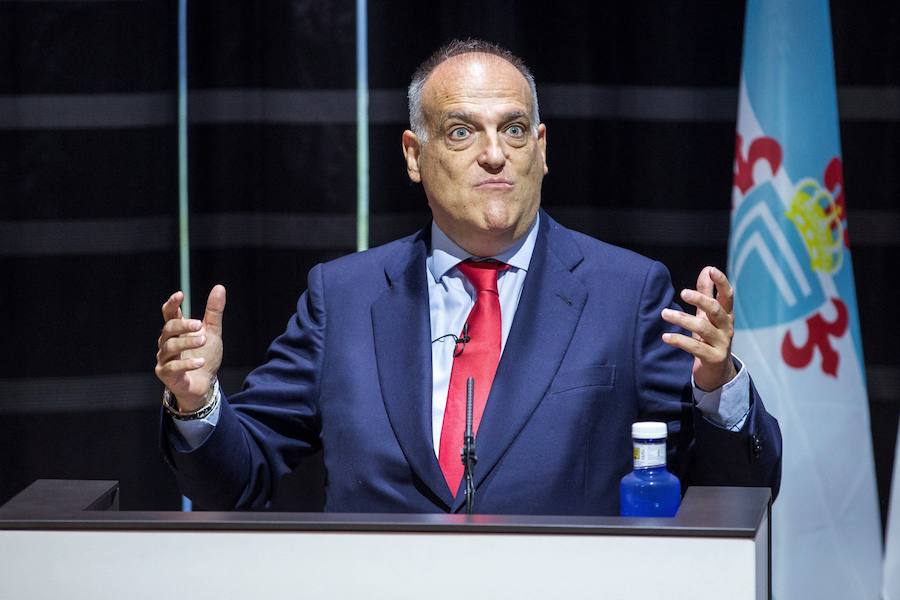 Tebas anuncia el inicio de trámites legales para que el Girona-Barcelona se juegue en Miami