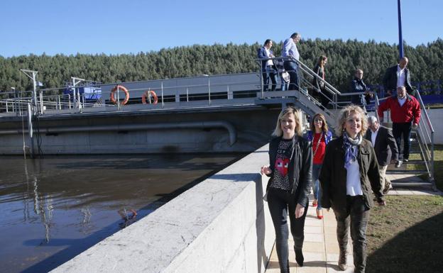 La depuradora de Quijano ya está «a pleno rendimiento», tras las obras de mejora