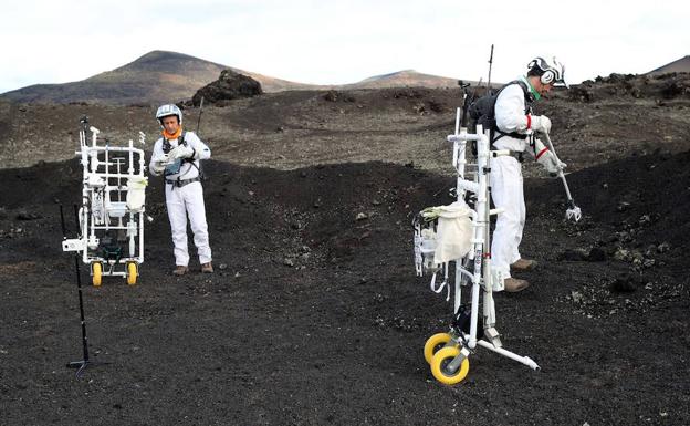 La ESA pone a punto en Lanzarote la tecnología Apolo para regresar a la Luna