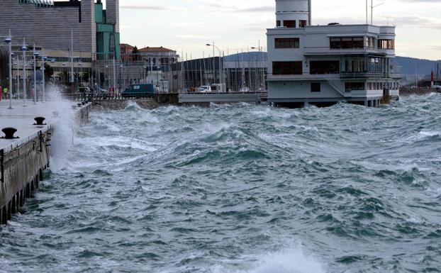 El temporal de viento deja rachas de 105 kilómetros por hora en Alto Campoo