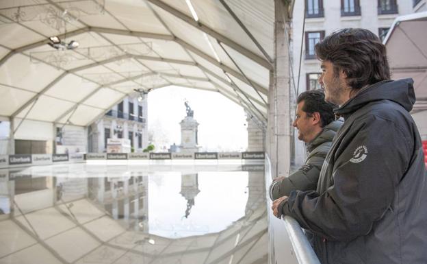 La pista de hielo inaugura este viernes la Navidad en Santander