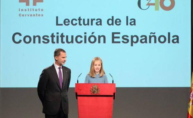 La Princesa de Asturias también acudirá al aniversario de la Constitución