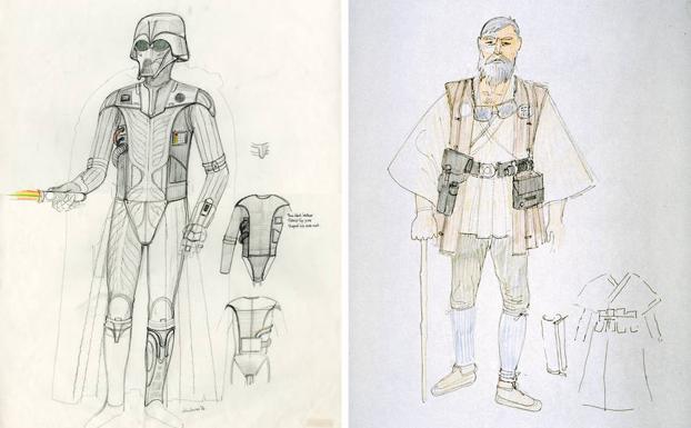 Así nacieron los personajes de 'Star Wars'