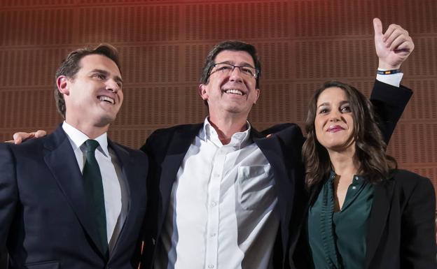 Marín reclama a Susana Díaz el apoyo para ser presidente andaluz