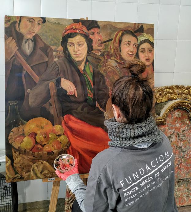 'Las Pandereteras de Campoo' empiezan su nueva vida en el Museo Etnográfico