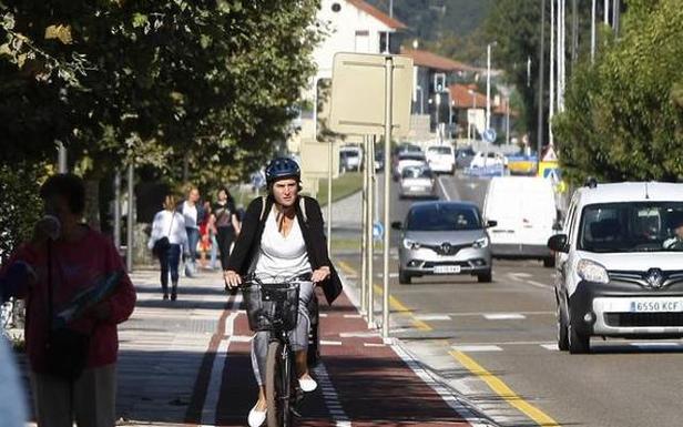 Vía libre al carril bici en Torrelavega
