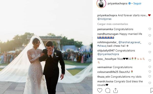 Priyanka Chopra y Nick Jonas, una boda de cuento de hadas de 5 días