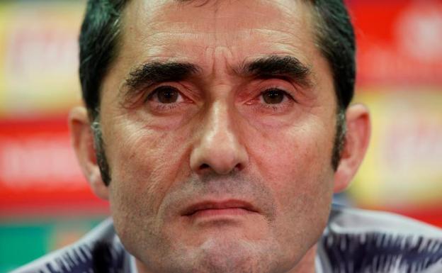 Valverde no castiga a Dembélé: «Lo que queremos es ayudarle y sacar lo mejor de él»