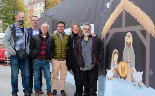 El Belén municipal de Santander sumerge al visitante en una cueva