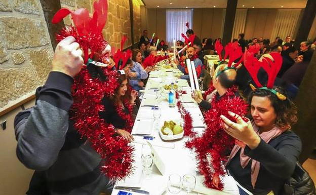 La Navidad abarrota el comedor