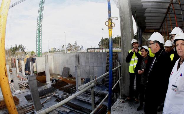 El nuevo edificio de consultas del Hospital de Sierrallana estará listo en julio