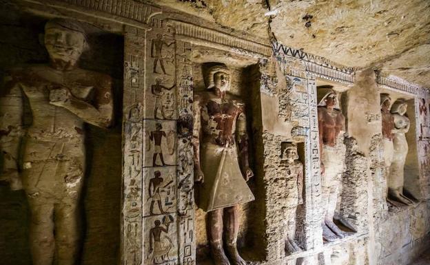 Egipto anuncia el hallazgo de una tumba «única» de 4.400 años de antigüedad