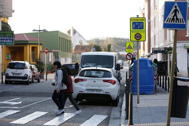 Toda la ciudad de Torrelavega será zona 30
