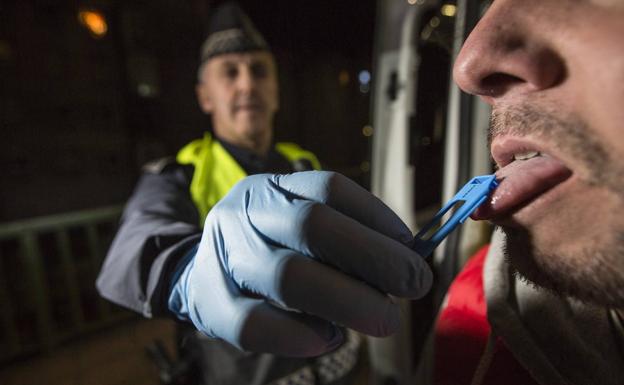 Un taxista de Santander dio positivo por cocaína en el 'drogotest'