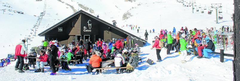 La nieve, el motor económico de la zona de Campoo