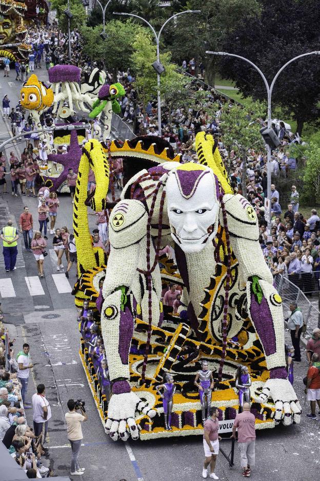 La próxima Batalla de Flores tendrá sólo nueve carrozas, el peor registro desde 1995