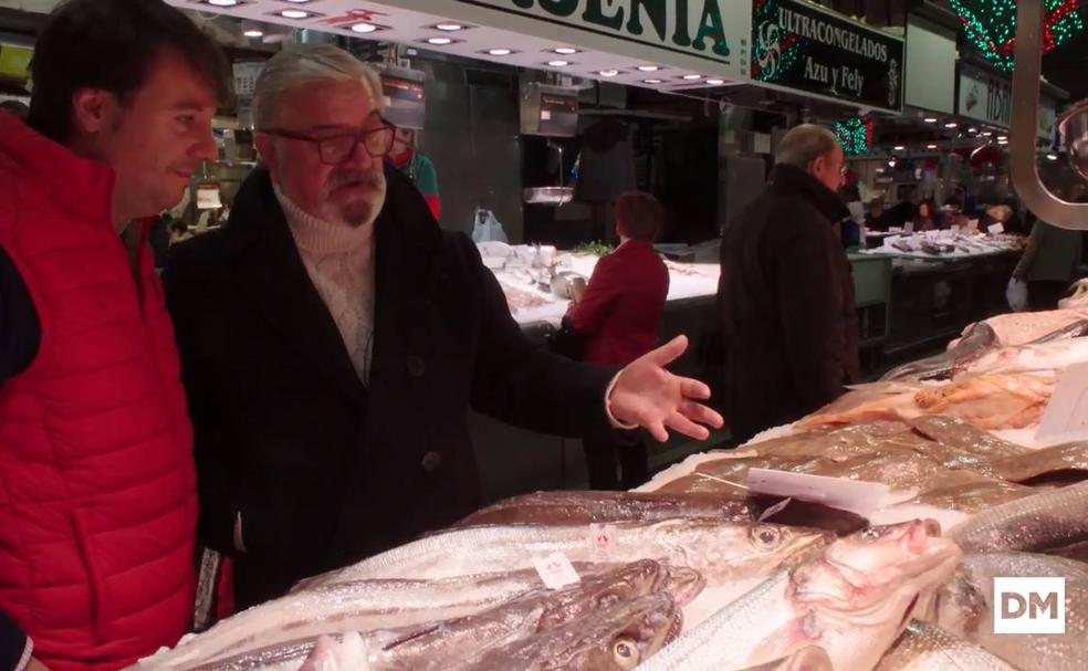 El chef Antonio Ruiz elige en 'La plaza' su cena de Nochebuena