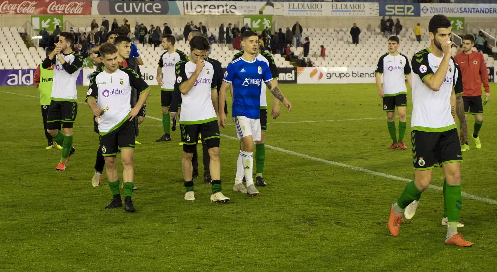 El Racing empata en casa