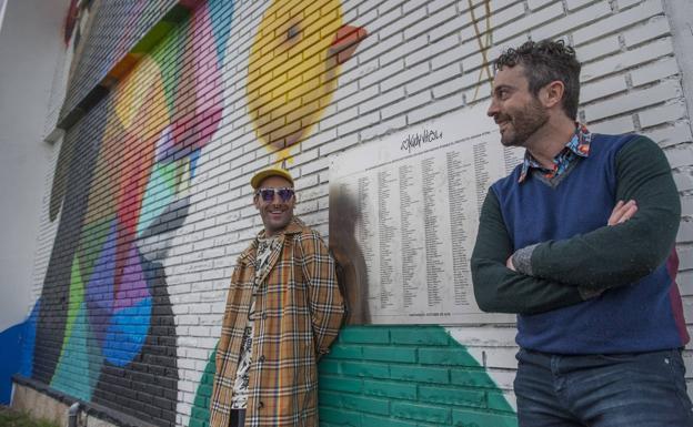 El 'Vital Alsar' y Okuda cierran su alianza de arte y creación