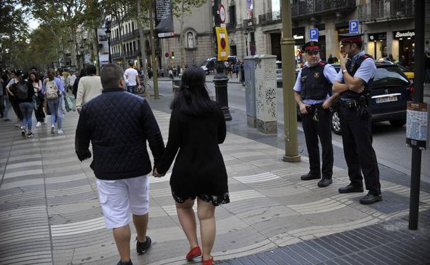 EE UU alerta a sus ciudadanos del riesgo de atentados en Barcelona estas Navidades