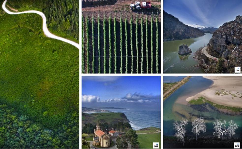 Cantabria desde el cielo