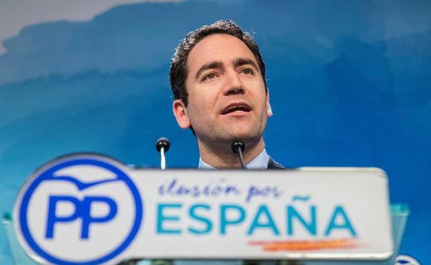 García Egea, «convencido» de que Buruaga seguirá al frente del PP cántabro