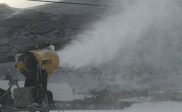 La nieve obliga a cerrar Lunada al tráfico de camiones