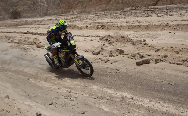 Santolino se doctora en el Dakar