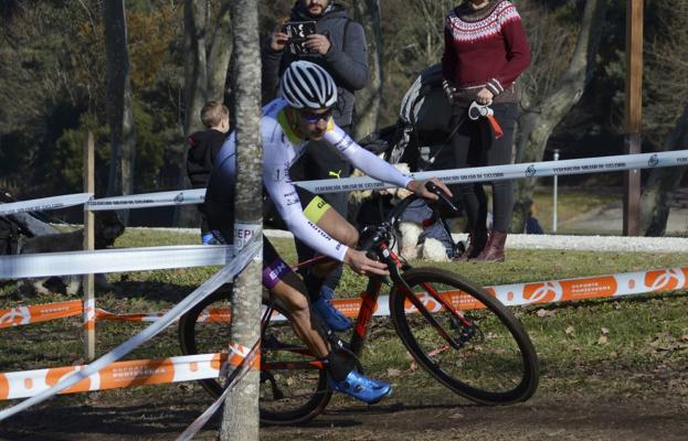 Ismael Esteban, subcampeón de España de ciclocross