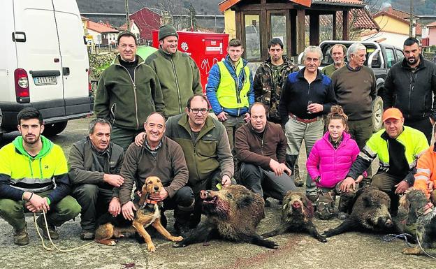 La Reserva del Saja supera la barrera del millar de jabalíes
