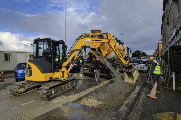 Las obras en el Barrio San Francisco crean 45 plazas más de aparcamiento