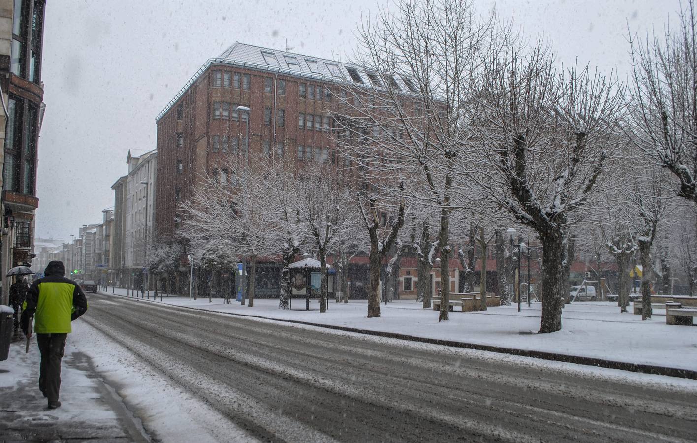 La región comienza a sentir el temporal de nieve