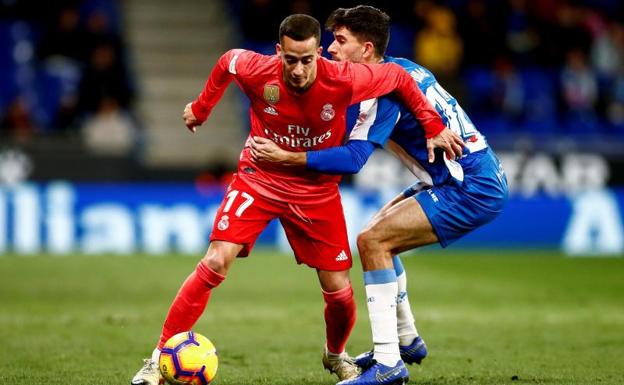 Lucas Vázquez: «Estamos trabajando con mucha intensidad»