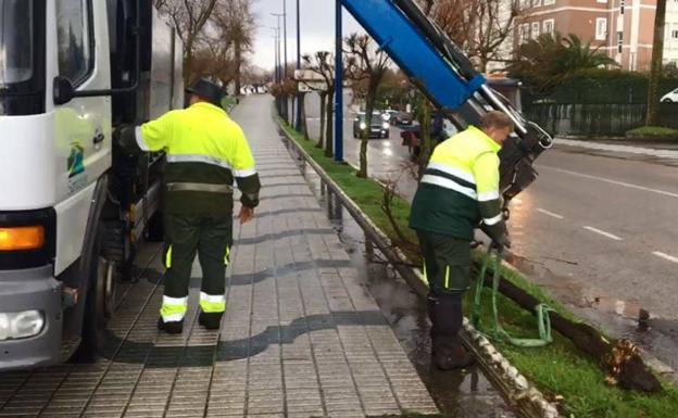 'Gabriel' deja rachas de 104 kilómetros por hora y provoca 41 incidencias