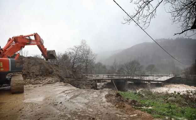 Los daños del temporal en Cantabria ascienden ya a 27 millones entre seguros y carreteras