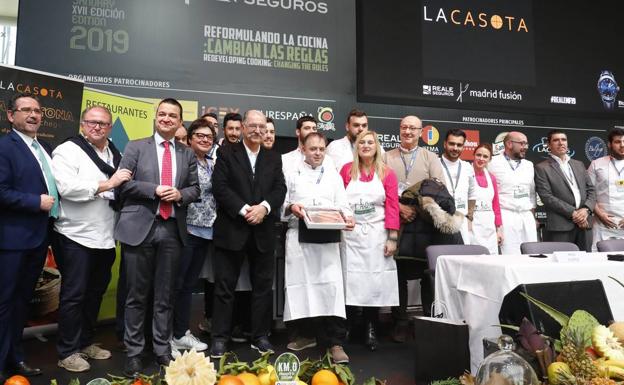 El cántabro Rubén Abascal gana el IV Concurso de Recetas de Queso de Madrid Fusión