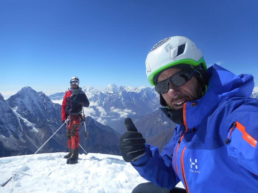 Chavi conquista la montaña más bella