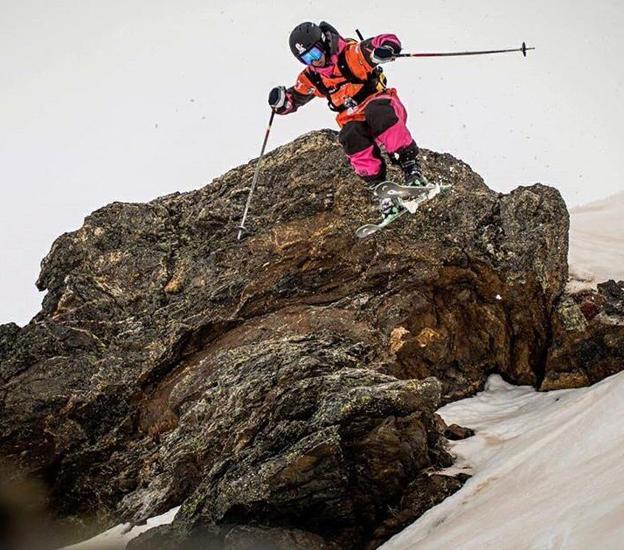 Julián Puras disputará el Europeo de freeride en la estación de La Clusaz en los Alpes franceses