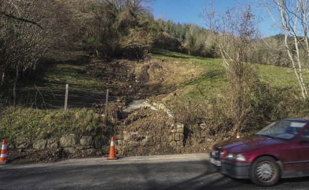 Los expertos recuerdan que Cantabria es la región con más densidad de argayos de Europa