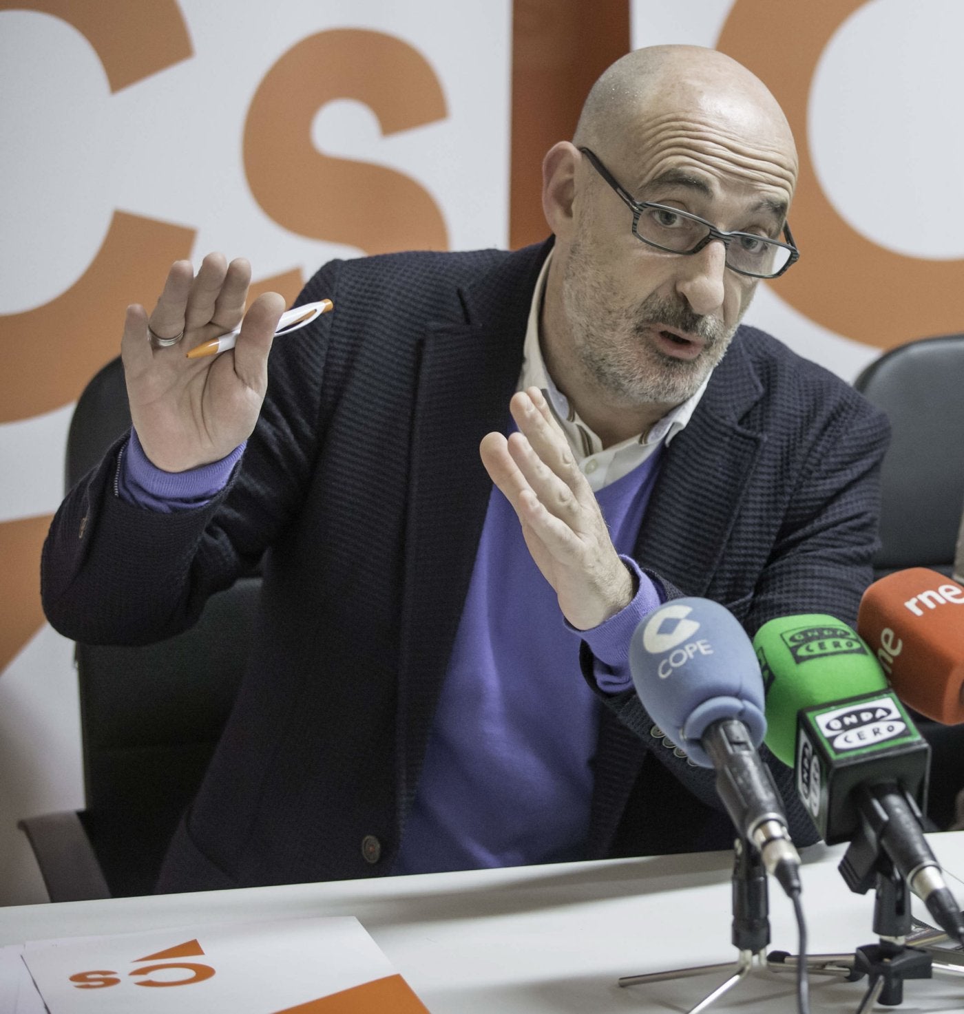 Félix Álvarez presenta su candidatura para encabezar la lista de Ciudadanos