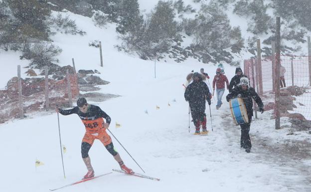 Cambios en el circuito de esquí del Triatlón Blanco de Reinosa, que se disputa este sábado