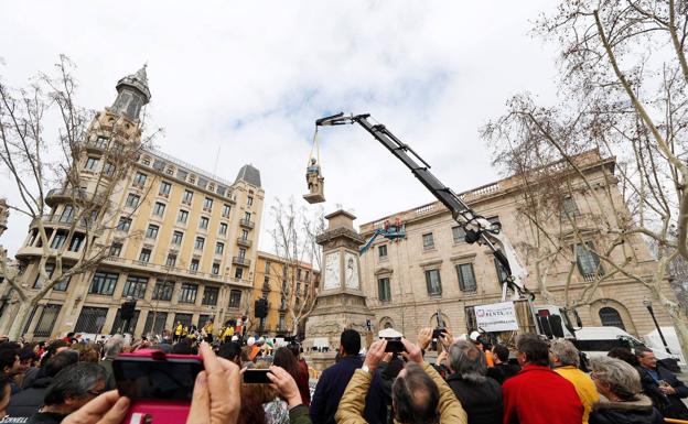 Revilla reclama de nuevo la estatua del Marqués retirada en Barcelona