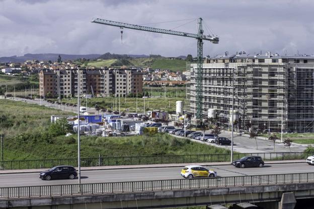 Un total de 530 viviendas se construyen en el área de Santander en la actualidad