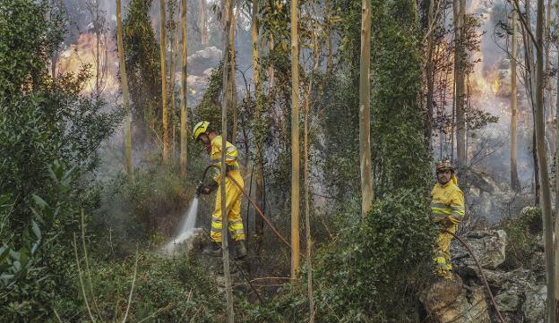 «Tienes miedo cuando ves el pueblo rodeado»